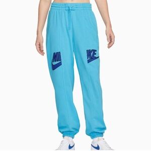 Nike NWT Circa 96 Fleece Sweatpants Blue Women’s DV8088-416